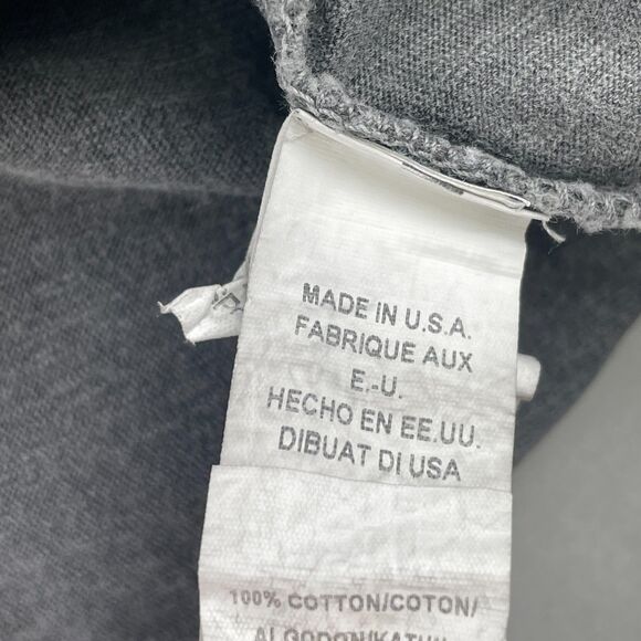 Muhammad Ali Thrilla in Manila 1975 Shirt Mens 2XL Gray Lucky Brand Made in USA - Picture 8 of 8